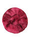 Pet Interest Sofa Dog Bed Burgundy 50x50cm