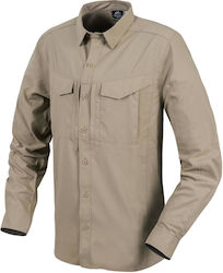 Helikon Tex Men's Shirt Long-sleeved Silver Mink