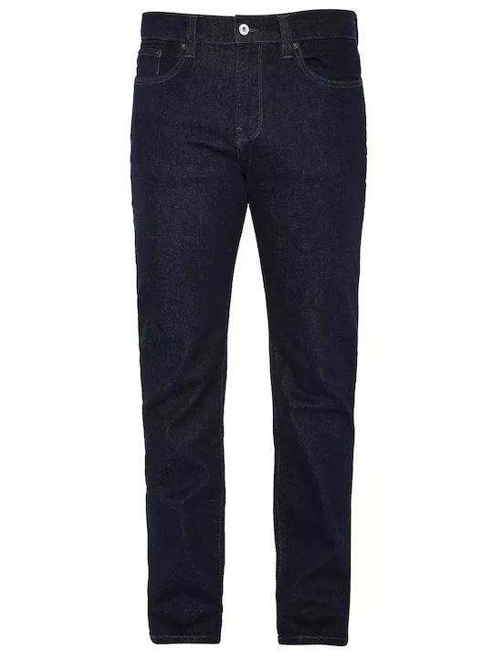 Schott Men's Denim Trousers Regular Fit Dark Wash