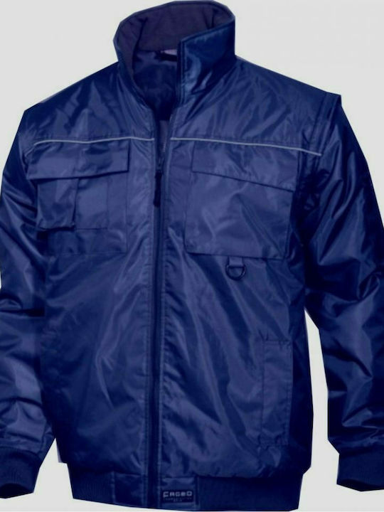 Fageo Arbeitsjacke Blau