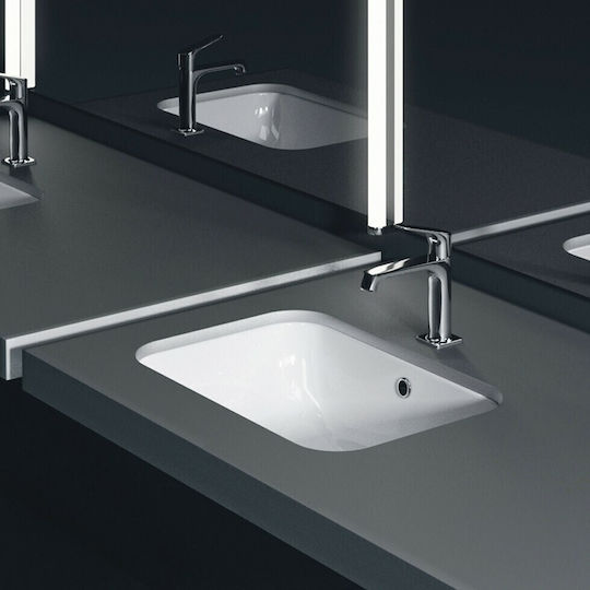 GSI Pura Countertop Sink Porcelain 55x38x15.5cm White
