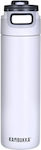 Kambukka Elton Insulated Flasche Thermosflasche Rostfreier Stahl Chalk White 600ml