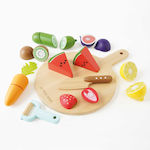 Le Toy Van Fruits & Vegetables Toy Φρούτα & Λαχανικά made of Wood