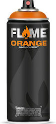 Flame Paint Σπρέι Βαφής Flame με Ματ Εφέ Πορτοκ...