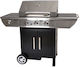 Somagic Baltimore Gasgrill Mit 3 Grills Und Seitenbrenner 43x43cm