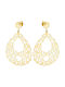 Vogue Earrings made of Silver Gold Plated