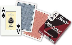 Fournier Playing Cards Plastic for Poker Red