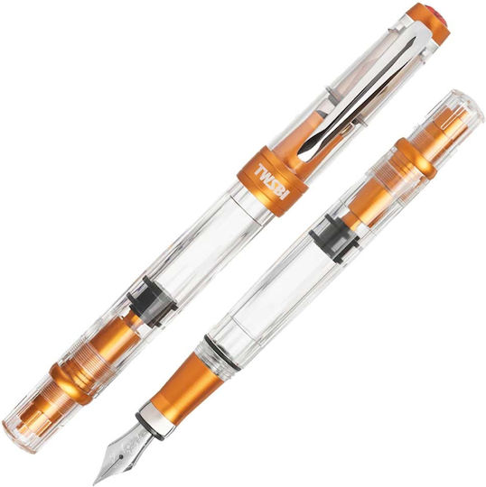 Twsbi Writing Pen Medium Yellow made of Aluminum