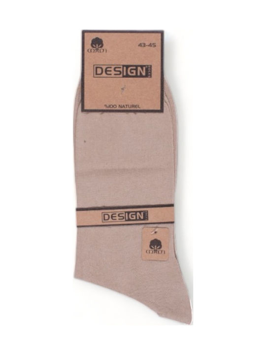 Design Чорапи Beige 1Пакет