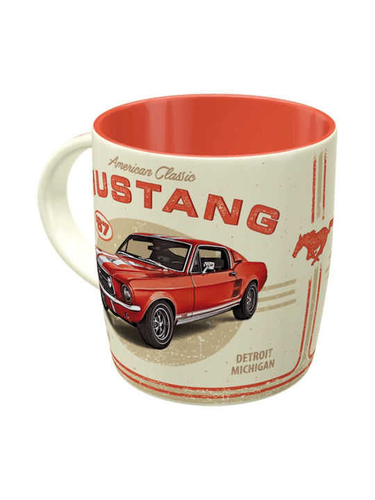 Nostalgic Art Becher Keramik Rot 330ml