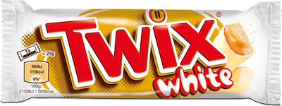 Twix Twix Λευκή Σοκολάτα Γεμιστή 46gr