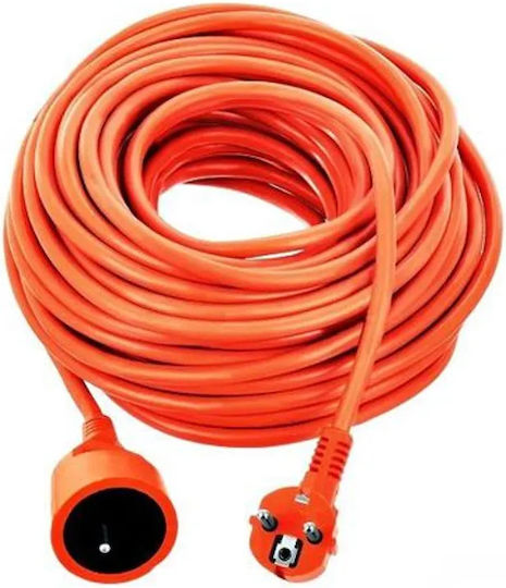 Extension Cable Cord 3 x 1.5mm²/30m Orange