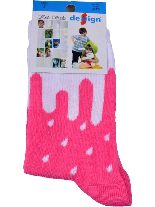 Design Kids' Socks Fuchsia