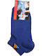 Design Socks Kids' Ankle Socks Blue