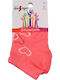 Design Socks Kids' Ankle Socks Coral