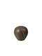 Broste Copenhagen Decorative Vase Brown 15x15x15cm
