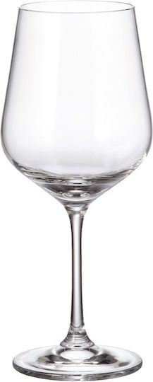 Crystalite Bohemia Set Crystal Goblets Transparent 580ml 6 Pieces
