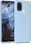 Samsung Back Cover Silicone Light Blue (Galaxy S21 Ultra)