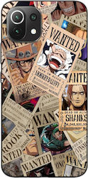 One-piece-wanted-posters Umschlag Rückseite Silikon Schwarz (Xiaomi Mi 11)