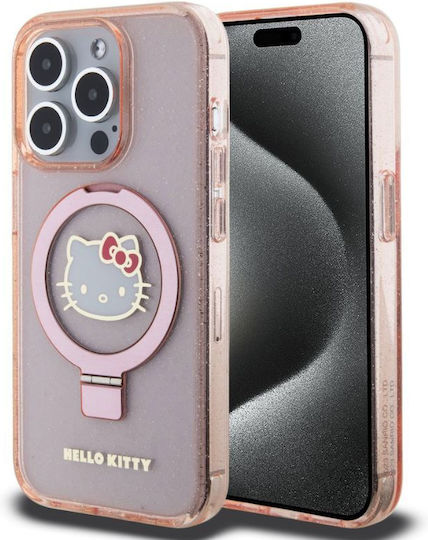 Hello Kitty Задна корица Пластмаса Розов (iPhone 15 Pro Max)