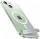 Torras Upro Pstand Back Cover Plastic Transparent (iPhone 15)