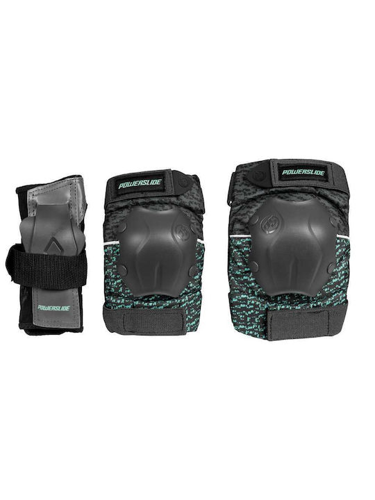 Powerslide Standard’19 Protective Gear Set for Rollers Black