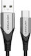 Vention USB 2.0 Cable USB-C Male - USB-A Gray 3m CODHI