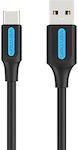 Vention USB 2.0 Cable USB-C male - USB-A Μαύρο 3m (056224)