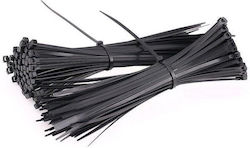 EL-Tech Plastic Cable Tie 300mmx3.6mm In Black Colour 1Pc 133-293003051
