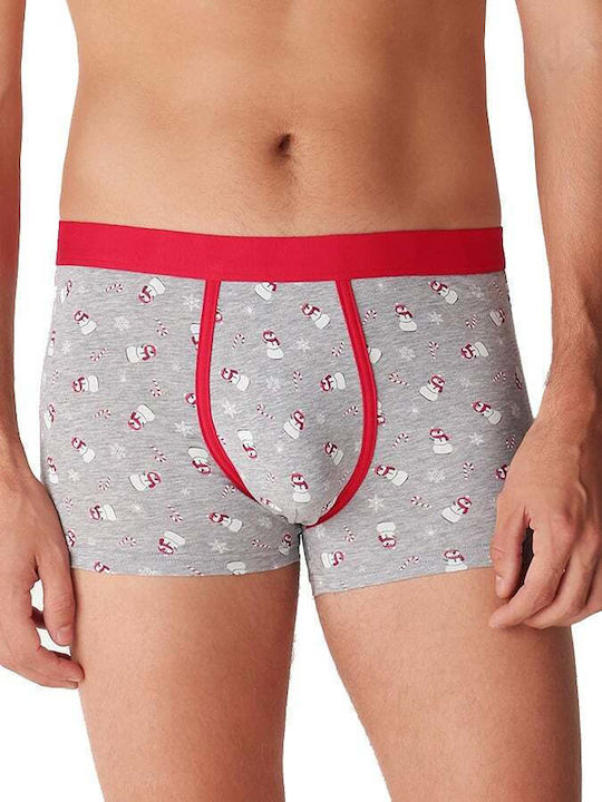 Cotonella Herren Boxershorts Gray 1Packung