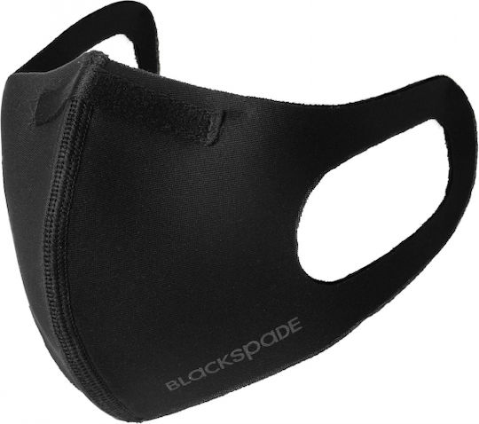 Blackspade Μάσκα Προστασίας Υφασμάτινη Μαύρη 90021 1τμχ