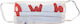 Palatino Μάσκα Προστασίας Υφασμάτινη για Παιδιά White / Red MARK840 1τμχ