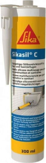 Sika Sikasil C Sealant Silicone Transparent 300ml