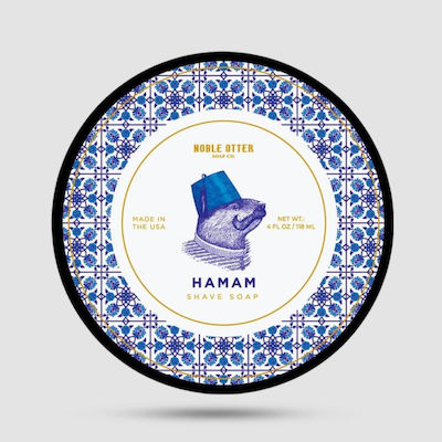 Noble Otter Hamam Σαπούνι Ξυρίσματος 118ml