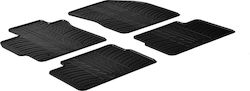 Auto Gs Set of Front and Rear Mats 4pcs for Toyota Auris Black