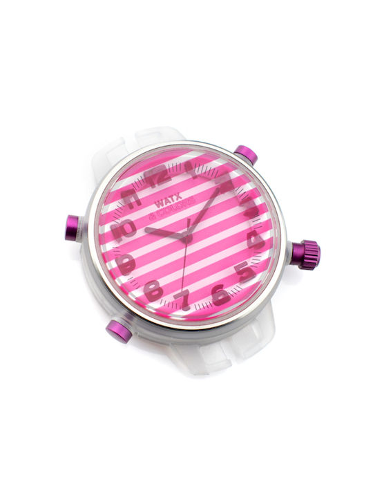 WATX & CO Uhr in Rosa Farbe