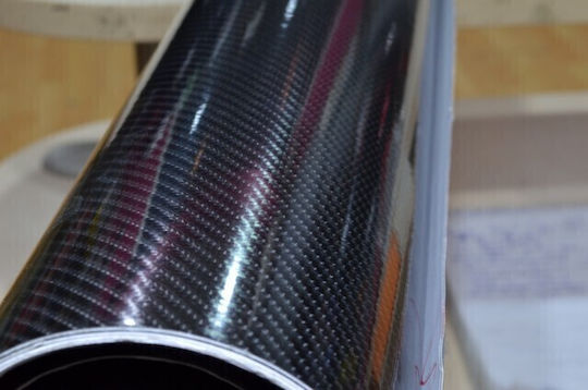 Carbon Adhesive Membrane for Car Carbon 152 x 100cm in Black Colour