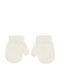 Kids Gloves MIttens for Newborn White