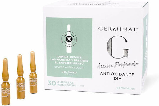 Germinal Deep Action Antioxidant Day Anti-aging Serum Face 30x1ml