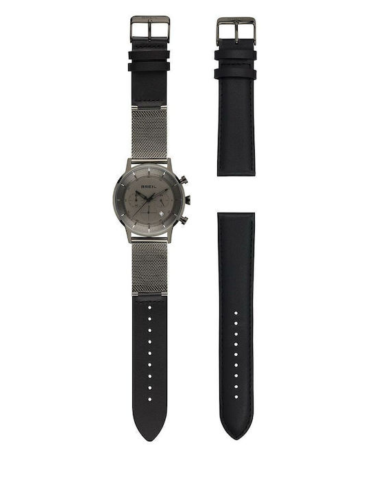 Breil Women's Watch 38mm Battery with Black Metal Strap