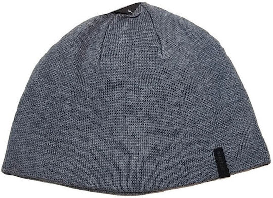 Beanie Unisex Beanie Gestrickt in Gray Farbe