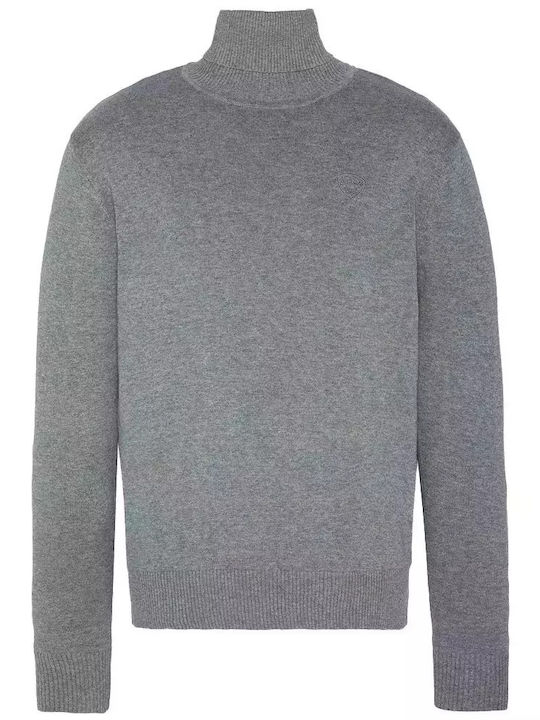 Schott Men's Blouse Turtleneck Grey.