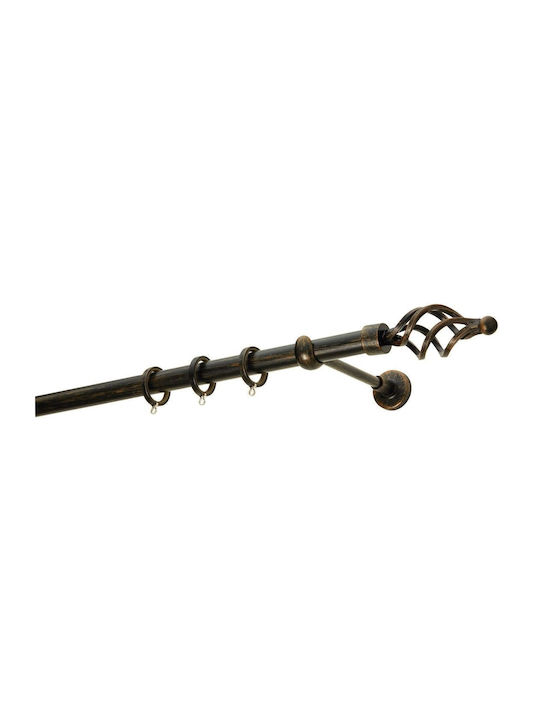 Zogometal Metallisch Vorhangstange Doppel mit S...