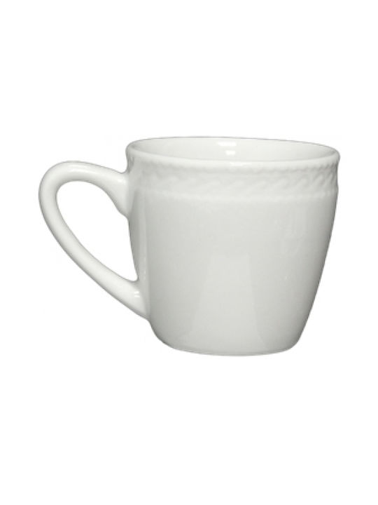 Lukanda Mug made of Porcelain 75ml ΚΟΎΠΑ 1pcs