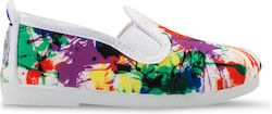 Flossy Παιδικές Εσπαντρίγιες Slip-On Λευκές Flossy Παιδικές Εσπαντρίγιες Slip-On Λευκές