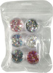 Σετ Glitter for Nails 6pcs