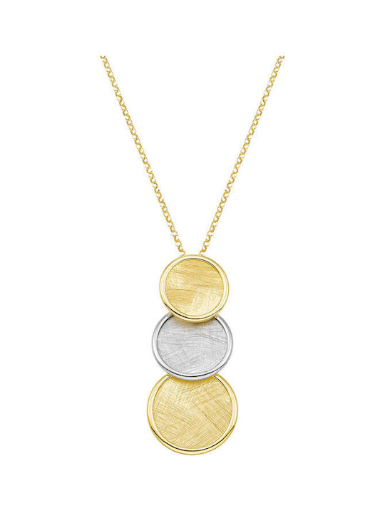 Vogue Connection Necklace from Gold Plated Silver