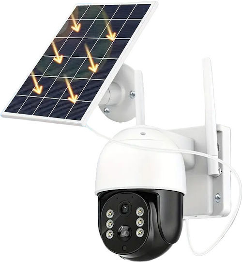 310821 IP Surveillance Camera Wi-Fi Full HD 1080p Waterproof Battery Powered with Two-Way Communication and Lens 3.6mm