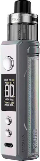 Voopoo Drag X2 Pod Kit 5ml με Ενσωματωμένη Μπαταρία Colorful Silver