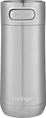 Contigo Luxe Bottle Thermos Stainless Steel BPA Free Silver